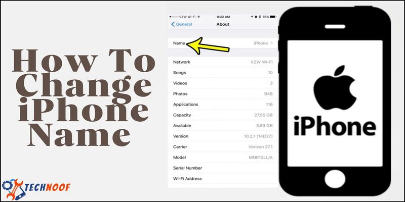 How To Change Iphone Name Easily in Just a Few Steps